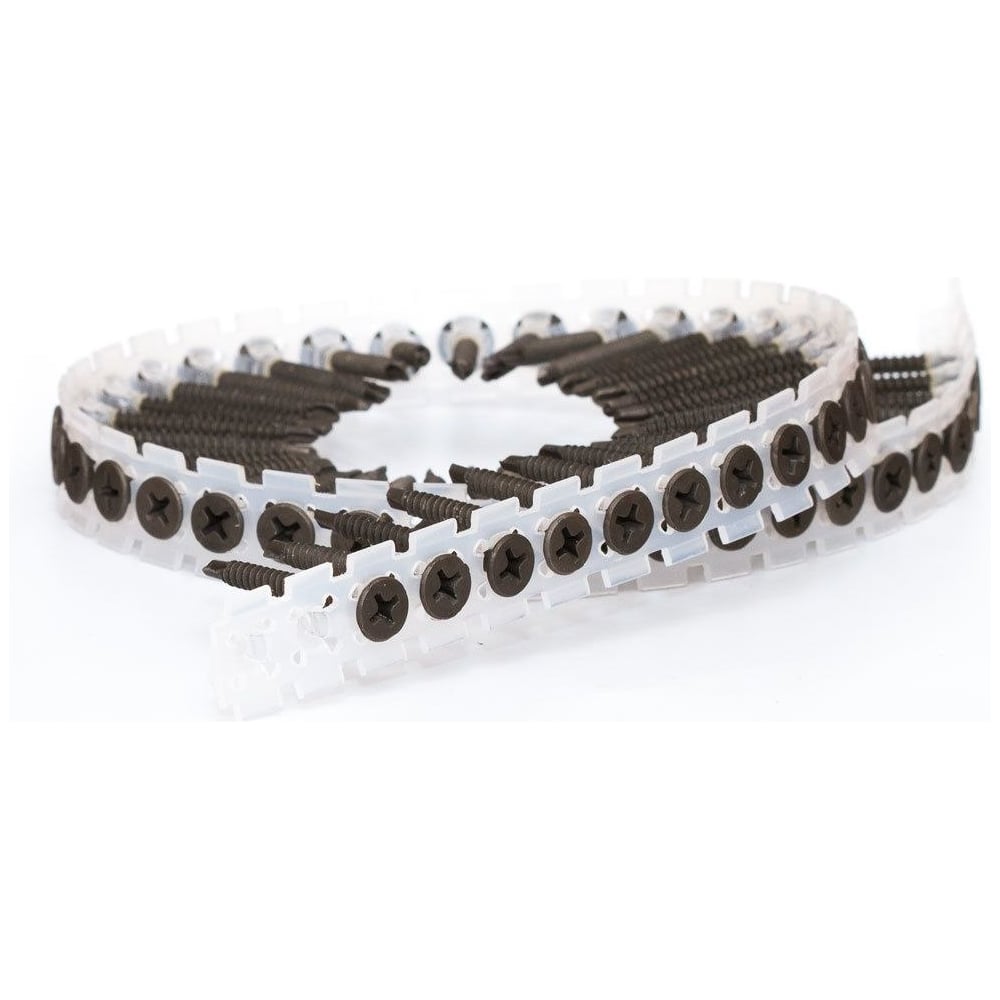 Изображение товара Саморезы в ленте MOLOT 3.5x35 гкл/металл 1000 шт для гипсокартона и металла