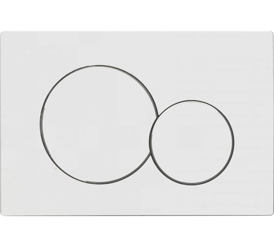 Изображение товара Кнопка смыва для инсталляции механическая Wonzon Woghand белый матовый WW-IB232-MW