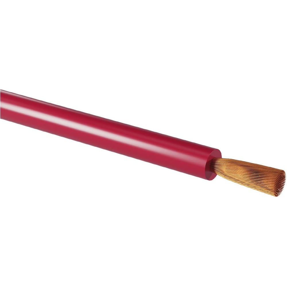 Изображение товара Монтажный провод АО "ЗАВОД "ЧУВАШКАБЕЛЬ" НВ 1х1, 4, 600В, красный (20 м) ГОСТ ПR1070TК00000A4