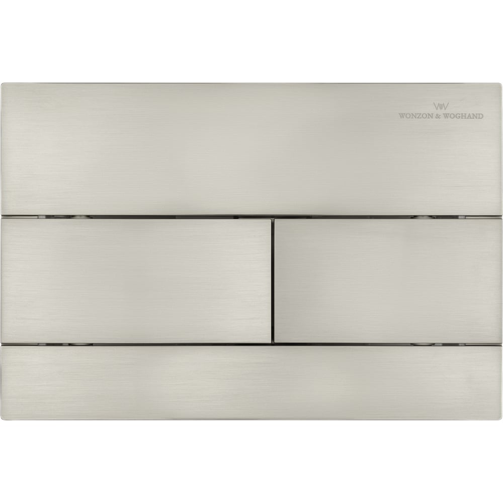 Изображение товара Кнопка смыва для инсталляции Wonzon WW-IB235-BN брашированный никель двухрежимная