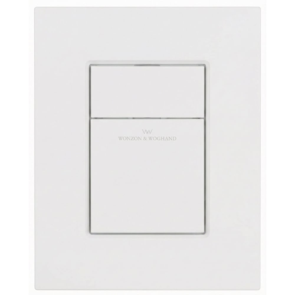Изображение товара Кнопка смыва для инсталляции Wonzon Woghand белый матовый WW-IB256-MW