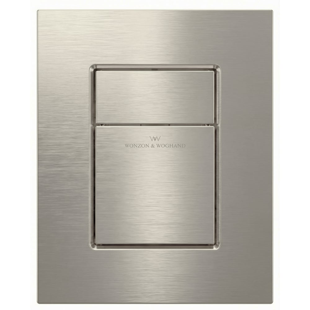 Изображение товара Кнопка смыва для инсталляции Wonzon Woghand, брашированный никель WW-IB256-BN