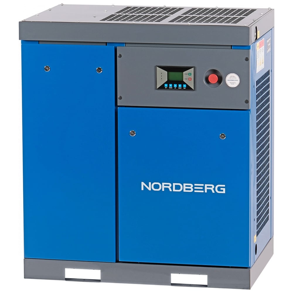 Изображение товара Компрессор NORDBERG NCC30 Винтовой 22 кВт 10 бар 3200 л/мин