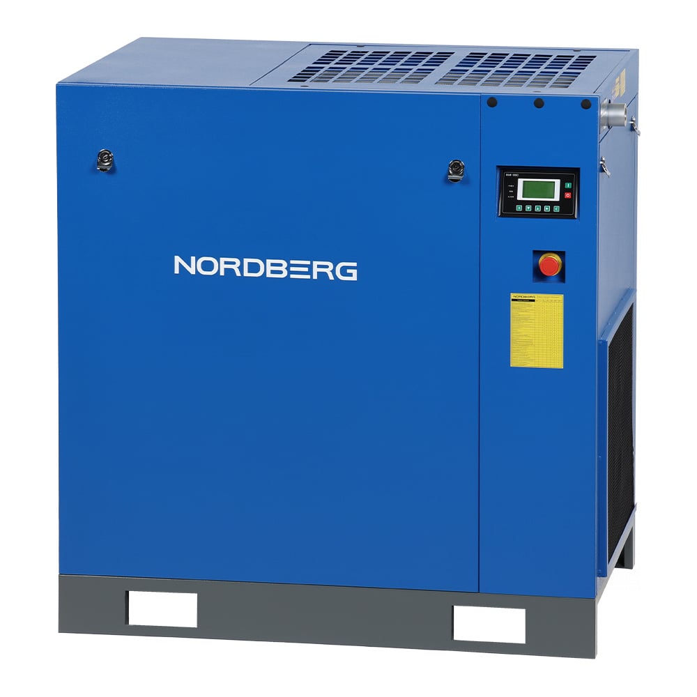 Изображение товара Компрессор NORDBERG NCC30 Винтовой 22 кВт 10 бар 3200 л/мин Изображение товара Компрессор NORDBERG NCC30 Винтовой 22 кВт 10 бар 3200 л/мин