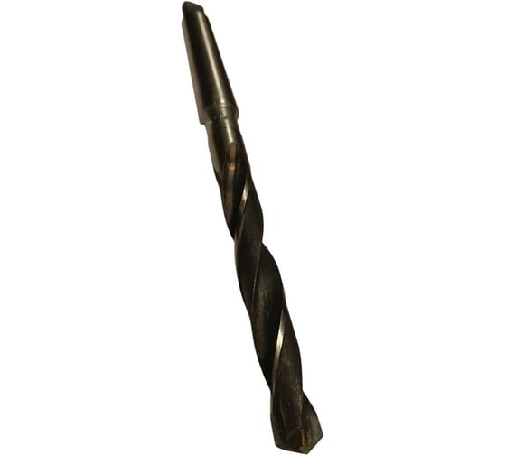 Изображение товара Сверло спиральное с коническим хвостовиком, оснащенное пластинами из твердого сплава ЛОИЗ (15.5х120х218 мм; ВК8; к/х) ГОСТ 22736-77 ЛОИЗ-СПл-15,5-КМ