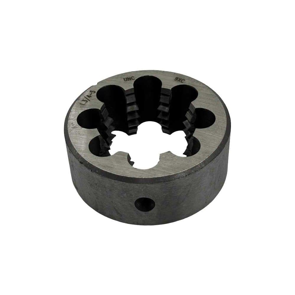 Изображение товара Плашка TORNERI UNC 1 3/4 с 5 нитями сталь 9ХС для нарезки резьбы