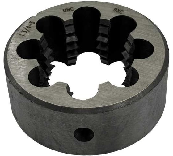 Изображение товара Плашка TORNERI UNC 1 3/4, 5 нитей Т025543