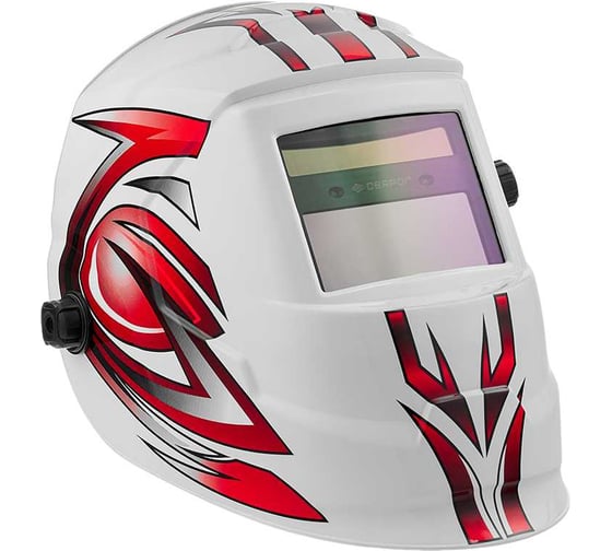 Изображение товара Щиток сварщика защитный лицевой (маска сварщика) Сварог PRO B20 (Мета) 101808