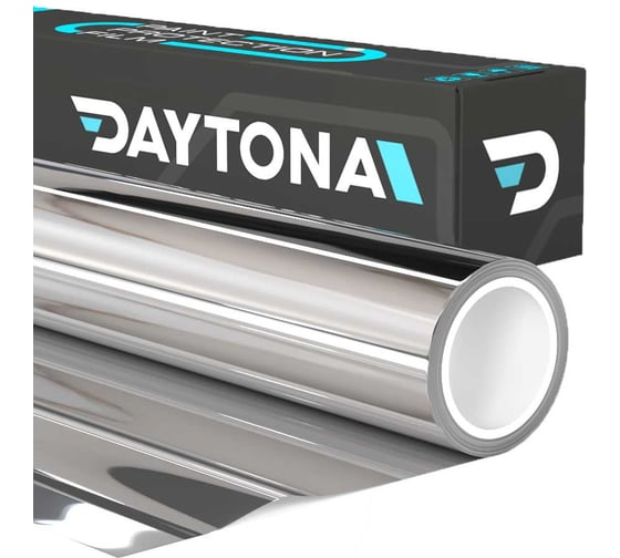 Изображение товара Пленка Daytona Серебряная 15% 0,75x3м, зеркальная, архитектурная MP2374075030
