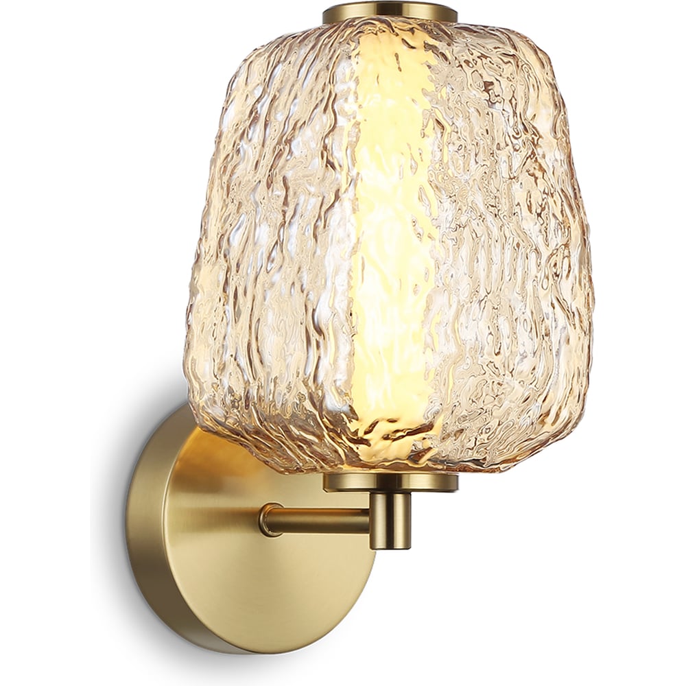 Изображение товара Современный светодиодный настенный светильник AMBRELLA LIGHT SB TI бронза янтарь 8W 3000K