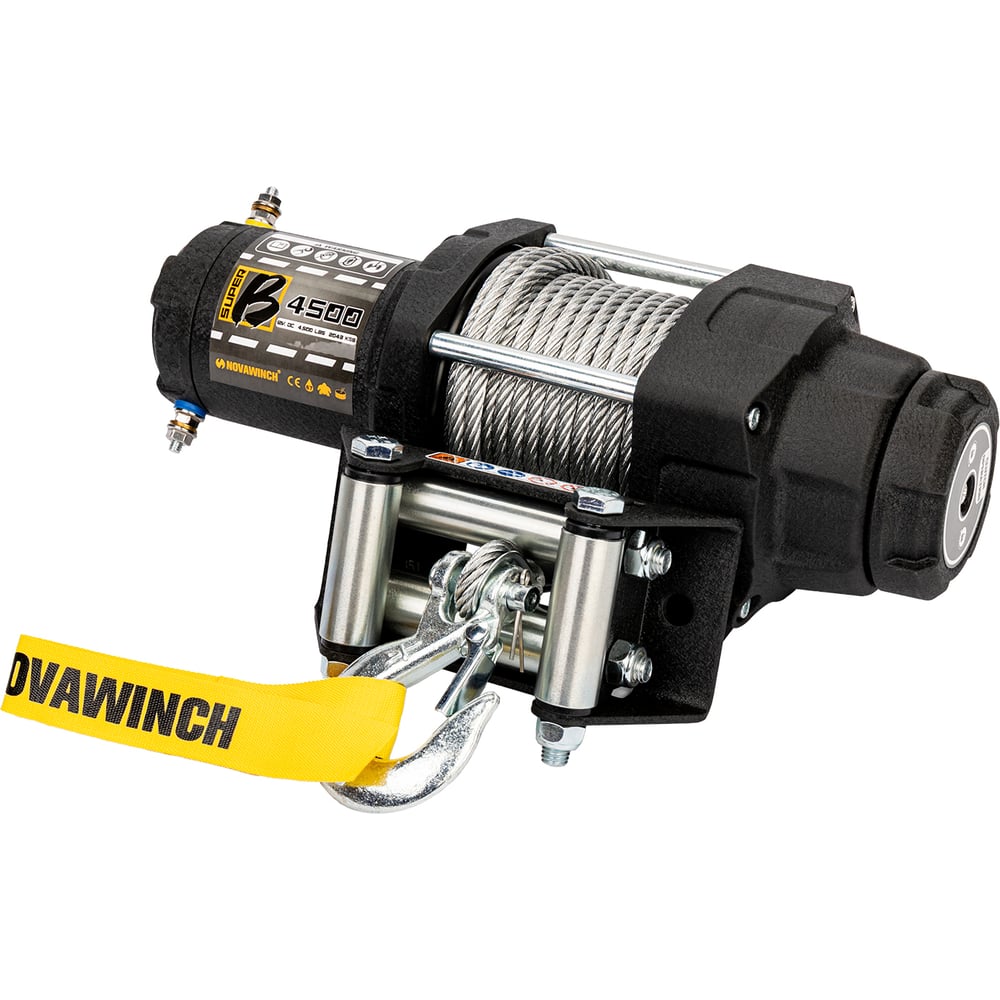 Изображение товара Электрическая лебедка Novawinch Super B 4500 12 В для квадроциклов высокого качества