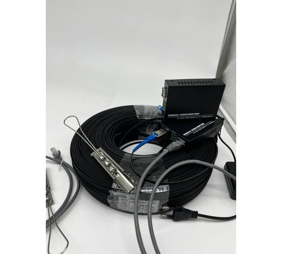 Изображение товара Набор для подключения интернета "КОМПАНИЯ ФОРТОН" 300м UPC Интернет-соединения SC/RJ-45UPC300м