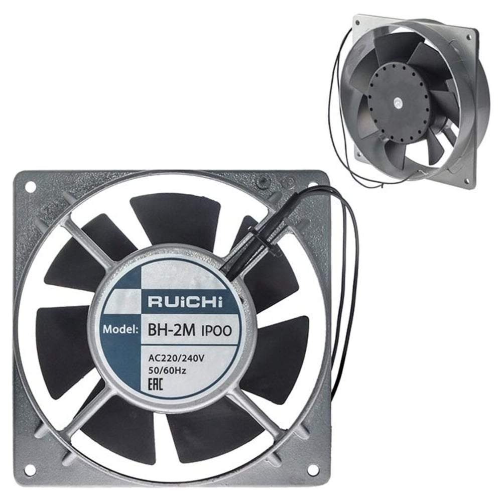 Изображение товара Вентилятор RUICHI ВН-2 220В 50Гц воздушного охлаждения 130х130 мм