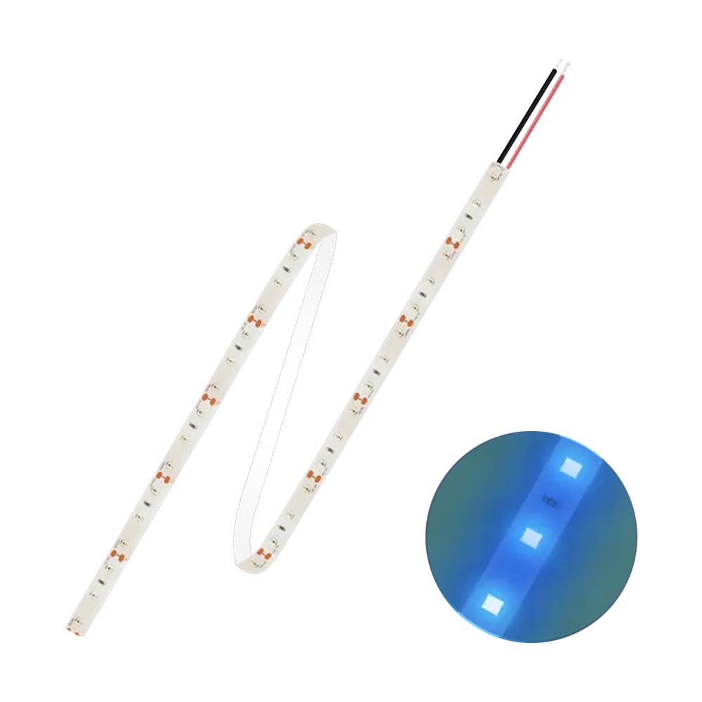 Светодиодная лента FL-LED FL-Strip 2835-S60-B 12W/m BLUE DC-24V IP20 10х5000мм 613578