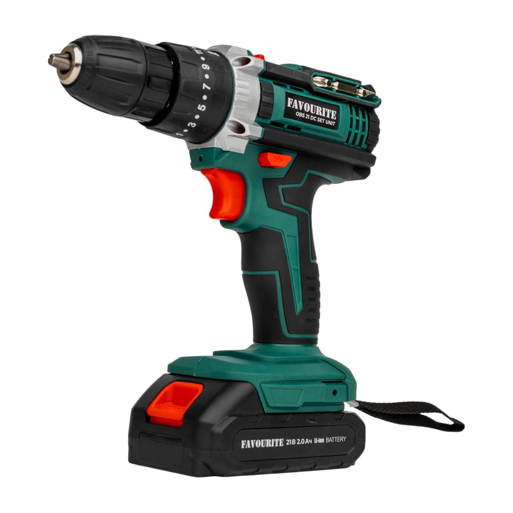 Изображение товара Аккумуляторная дрель-шуруповерт FAVOURITE OBS 21 DC SET UNIT 21В кейс