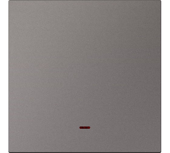 Изображение товара Выключатель 1-клавишный SMARTBUY Альтаир с индикатором, независимый, 10А, графит SBE-i11g-10-SW1-1