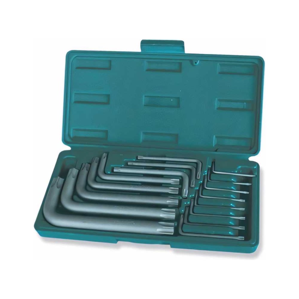 Изображение товара Набор угловых ключей Torx H0816S 16 шт профессиональный Jonnesway