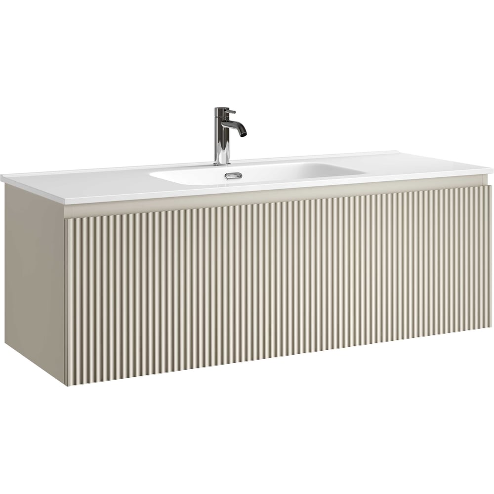 Изображение товара Подвесная тумба SANCOS Snob R 1.0 бежевый МДФ современная доставка