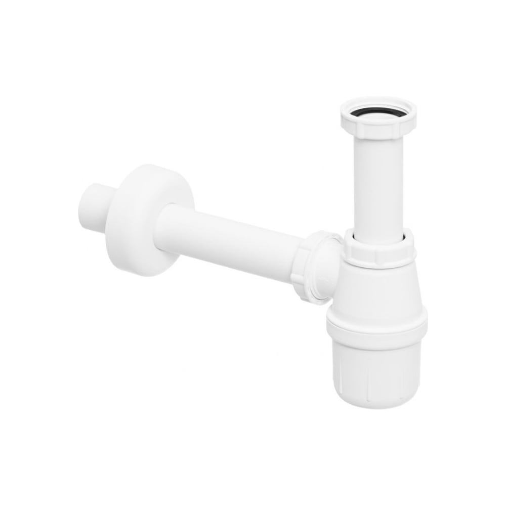 Изображение товара Сифон Viega без выпуска 32, выход на 40, трубка модель 5725, белый, пластиковый