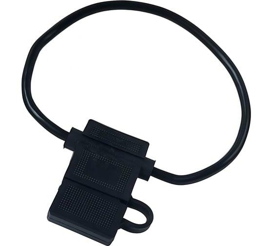 Изображение товара Держатель предохранителей Terminator DPRC 20 BLACK для 20А, с крышкой; VINYL, размер-standart, черн., сечение провода 3,3 мм², 25 шт 4607969331389