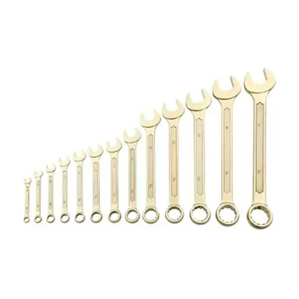 Изображение товара Набор комбинированных ключей YATO 13 шт. 8-32 мм AL-CU профессиональный