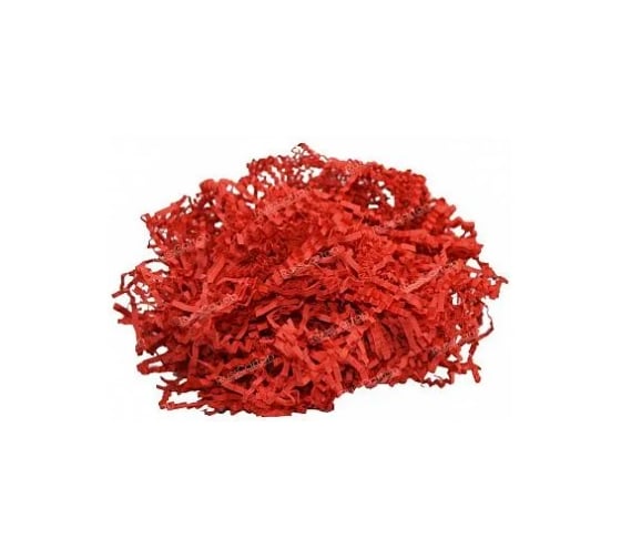 Изображение товара Бумажный наполнитель MW 1 кг, красный, подарочный БН-Кр-П-1