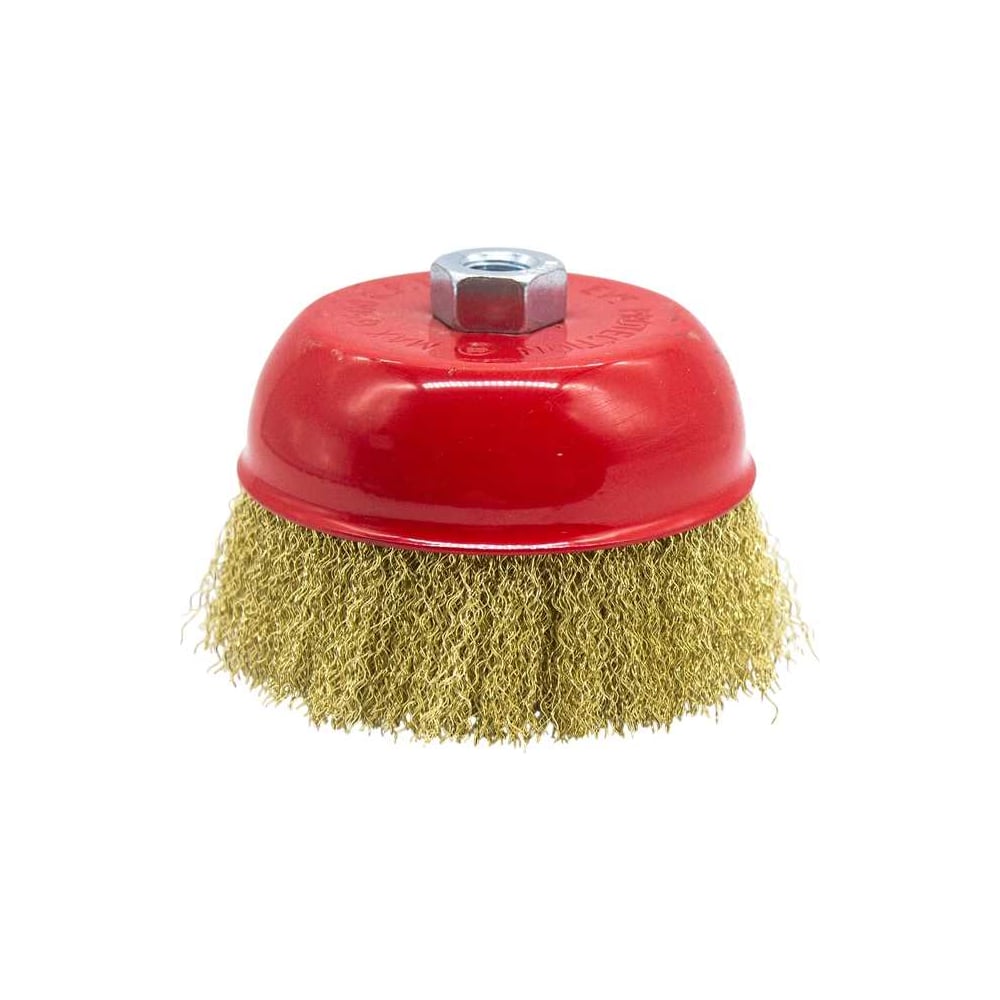 Изображение товара Металлическая щетка СИЛАЧ 125мм М14 для УШМ универсальная