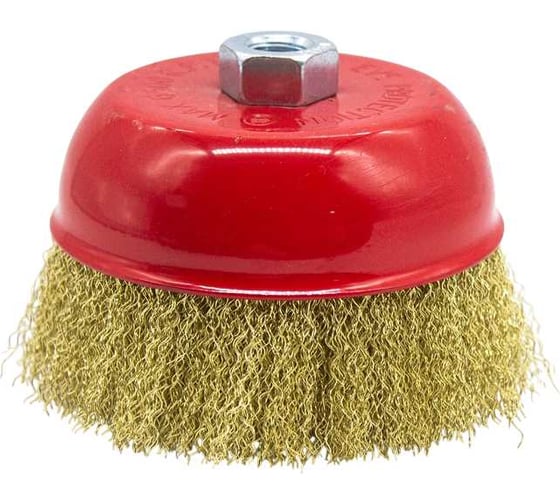 Изображение товара Щетка металлическая СИЛАЧ для УШМ 125мм/М14, чашка, волнистая 025187