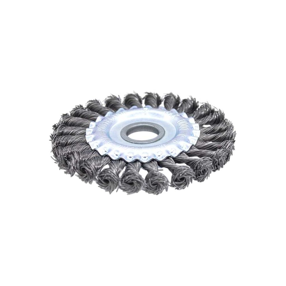 Изображение товара Щетка металлическая СИЛАЧ для УШМ 125мм М14 дисковая витая