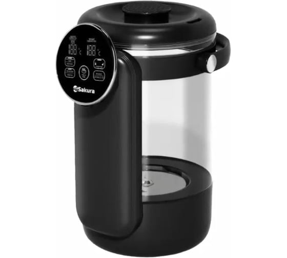 Изображение товара Термопот SAKURA SA-1374BK Premium 4,5л стекл. LCD сенсор 13темп замок таймер РТ-00070622