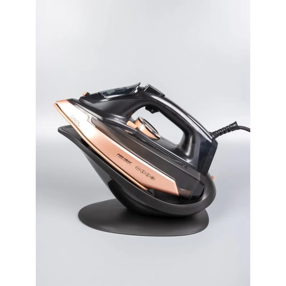 Изображение товара Утюг с отпаривателем GNEL IS-2600B мощностью 2600 Вт, керамическая подошва, вертикальное отпаривани Изображение товара Утюг с отпаривателем GNEL IS-2600B мощностью 2600 Вт, керамическая подошва, вертикальное отпаривани