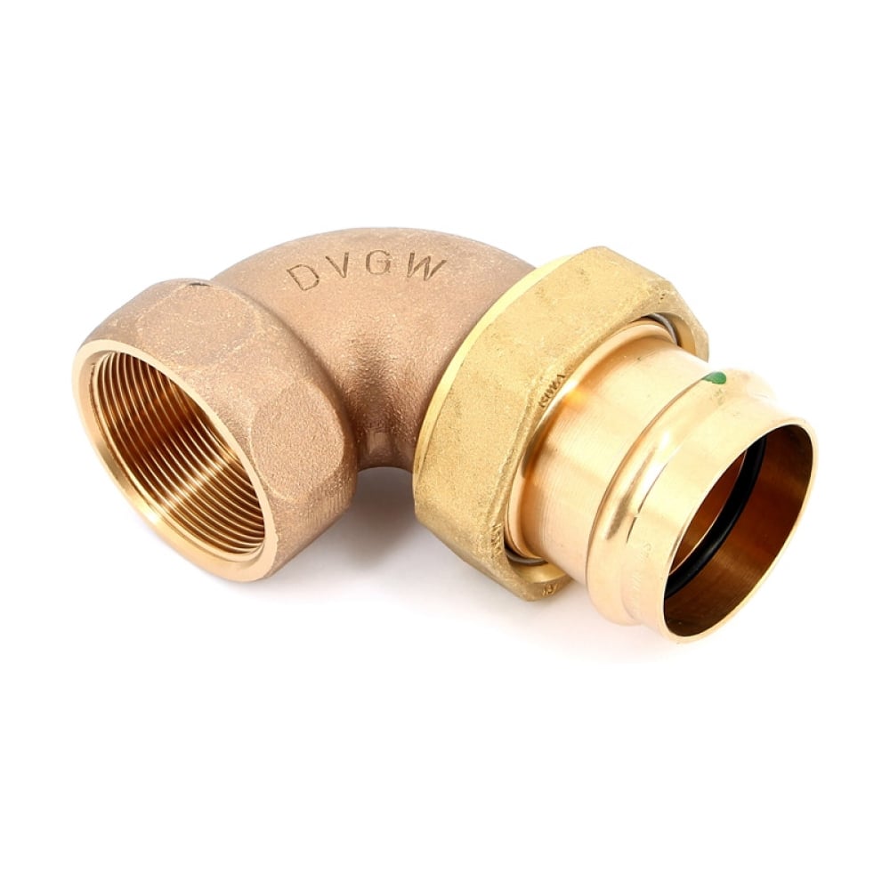 Изображение товара Медный пресс американка Viega угловая Ф54-2 для систем водоснабжения и отопления