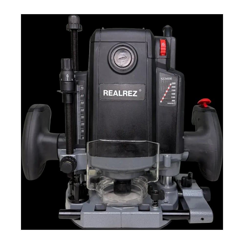 Изображение товара Универсальный электрофрезер REALREZ RER 2200 мощностью 2100 Вт с регулировкой оборотов