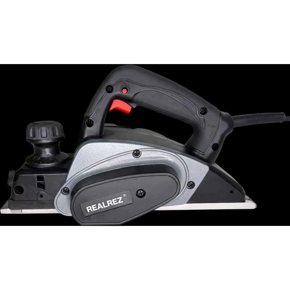 Изображение товара Электрический рубанок REALREZ REP 620-82 с регулировкой глубины строгания 82 мм