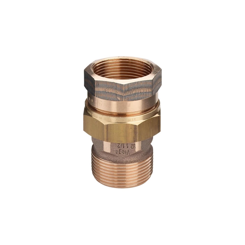Изображение товара Муфта американка Viega прямая бронза 3-3 дюйма