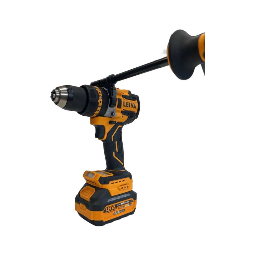 Изображение товара Аккумуляторная дрель-шуруповерт LEIYA LY-C3520 мощный и профессиональный Изображение товара Аккумуляторная дрель-шуруповерт LEIYA LY-C3520 мощный и профессиональный