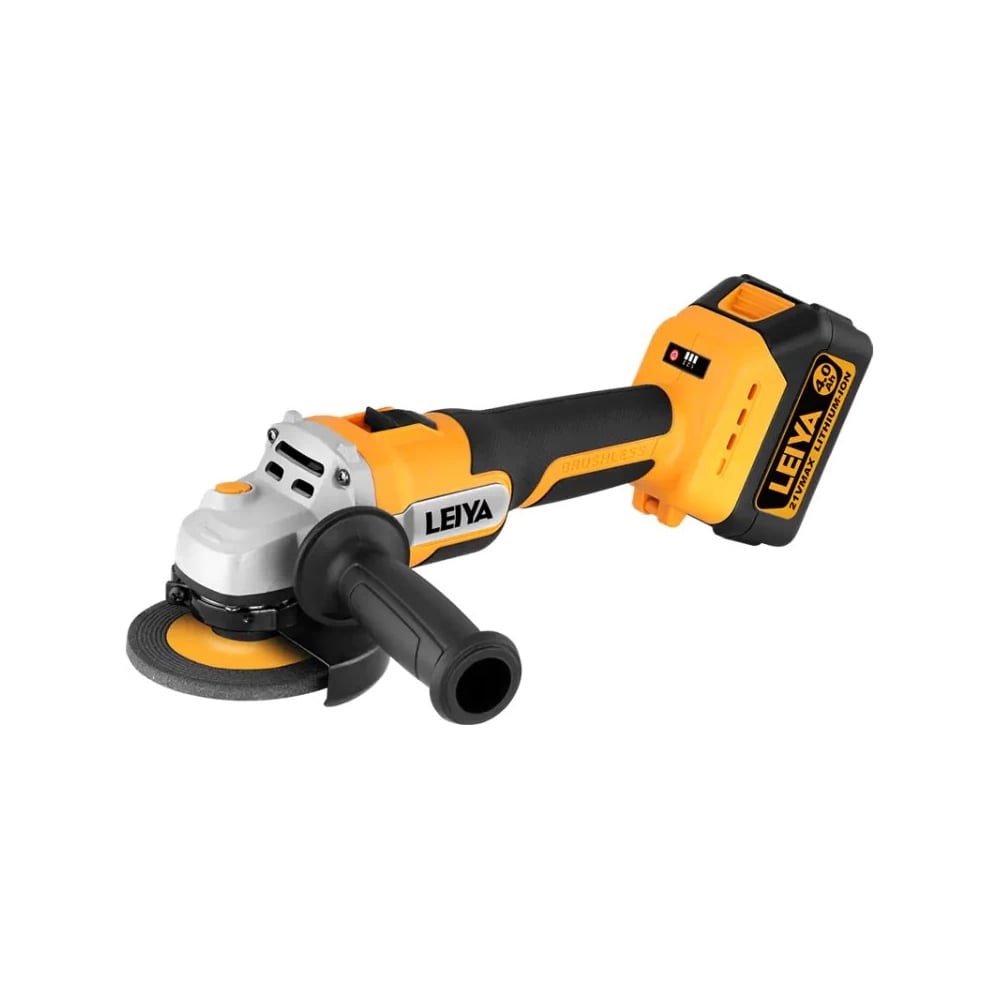 Изображение товара Аккумуляторная углошлифовальная машина LEIYA LY-A1620M профессиональный инструмент