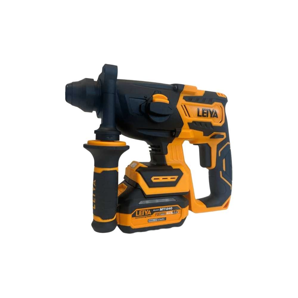 Изображение товара Профессиональный аккумуляторный перфоратор LEIYA LY-DC2003 20 В, 2 аккумулятора, 3 режима