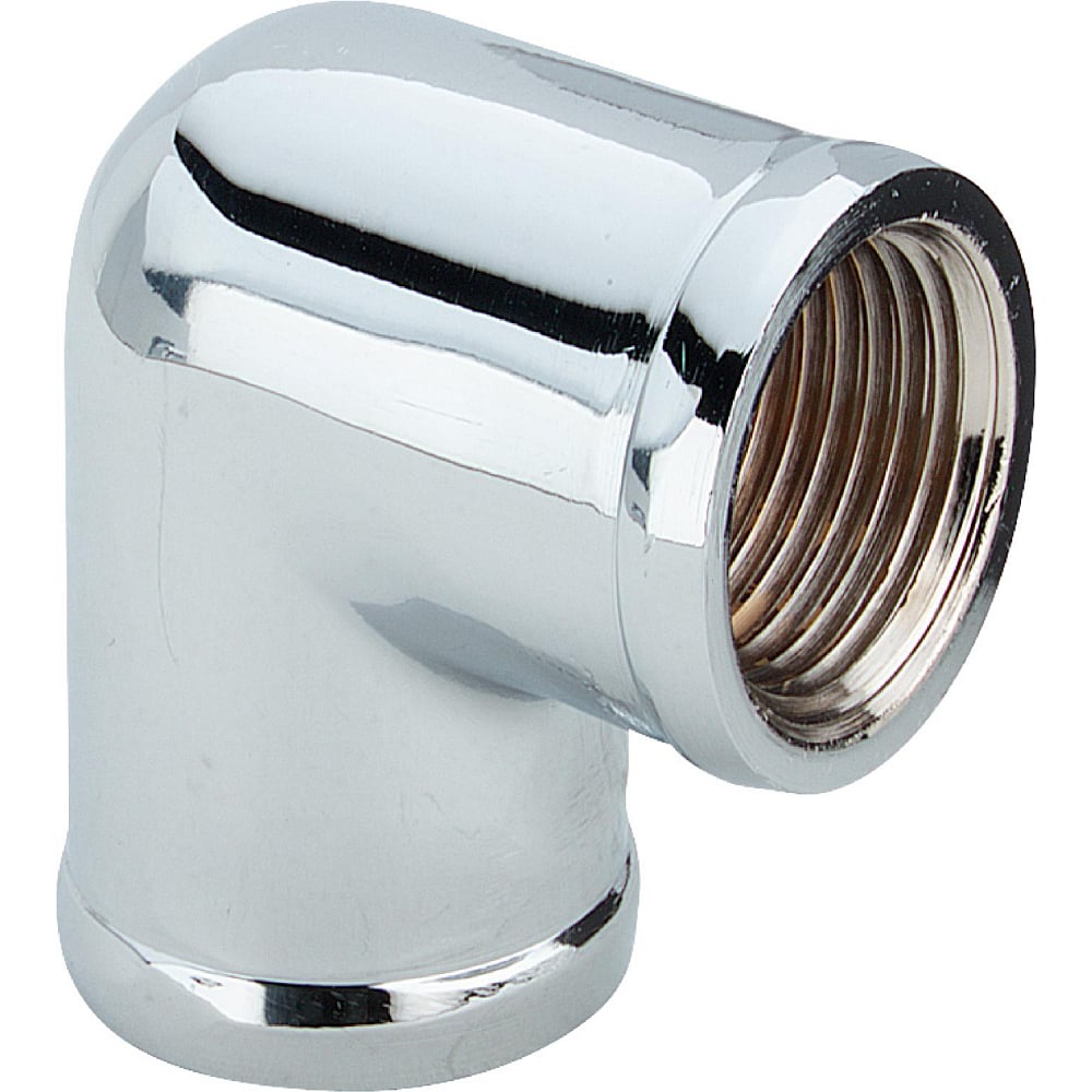 Изображение товара Уголок хромированный Viega 3/4 г/г - фитинг для труб с внутренней резьбой