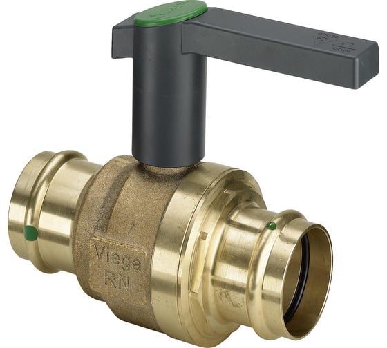 Изображение товара Медный пресс кран шаровой Viega из бронзы, ф15 (16бар-pn16) 475857