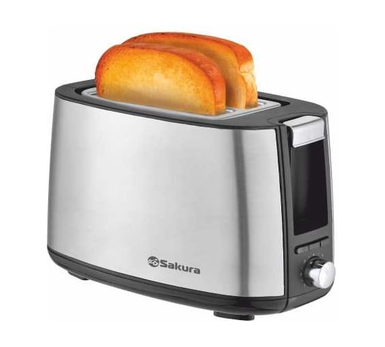 Изображение товара Тостер SAKURA SA-7611S Elegant 750Вт сталь РТ-00069446