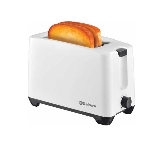 Изображение товара Тостер SAKURA SA-7609W 750Вт белый РТ-00069442