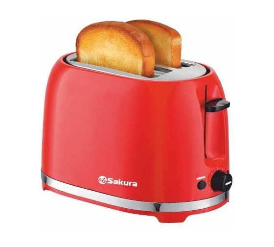 Изображение товара Тостер SAKURA SA-7610R 850Вт красный РТ-00069445