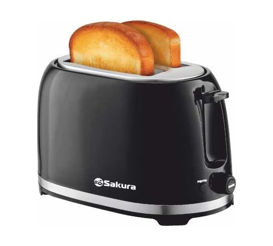 Изображение товара Тостер SAKURA SA-7610BK 850Вт черный РТ-00069444