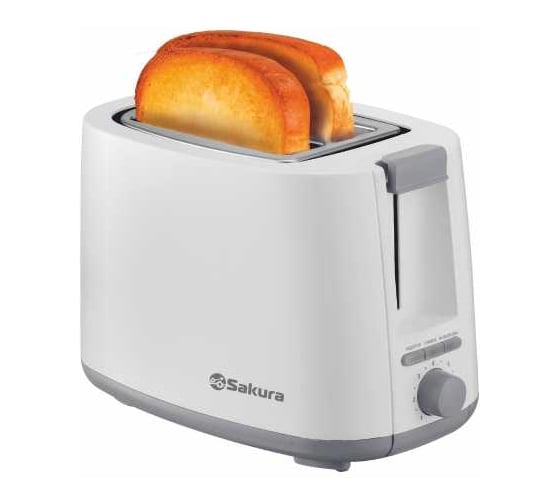 Изображение товара Тостер SAKURA SA-7612W Elegant 750Вт белый РТ-00069448