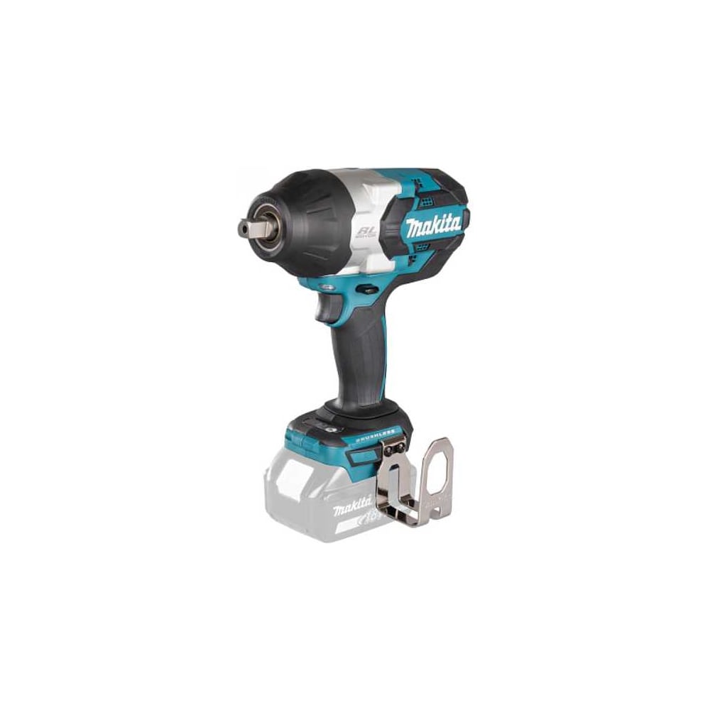 Изображение товара Гайковерт ударный Makita аккумуляторный LXT BL 18В, 1/2, 1050Нм, подпружиненный штифт DTW1004Z