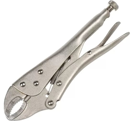 Изображение товара Зажим ручной BARTEX 220 мм, полукруглый захват 343017