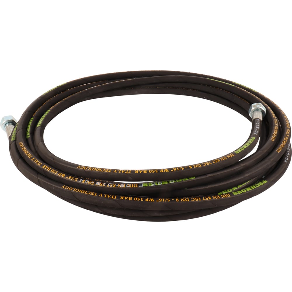 Изображение товара Шланг ACG для АВД 20 м 2х оплеточный d-8мм металлическая гайка