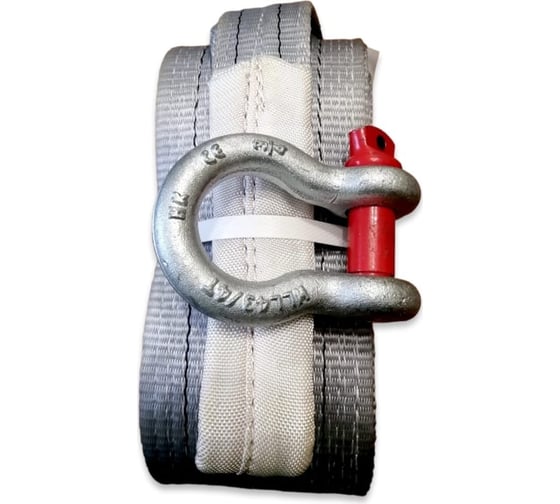 Изображение товара Трос буксировочный текстильный GPR ООО ГРУЗОПОДЪЕМНЫЕ РЕШЕНИЯ 24 т 6 м скоба-скоба G-209 4631179075368