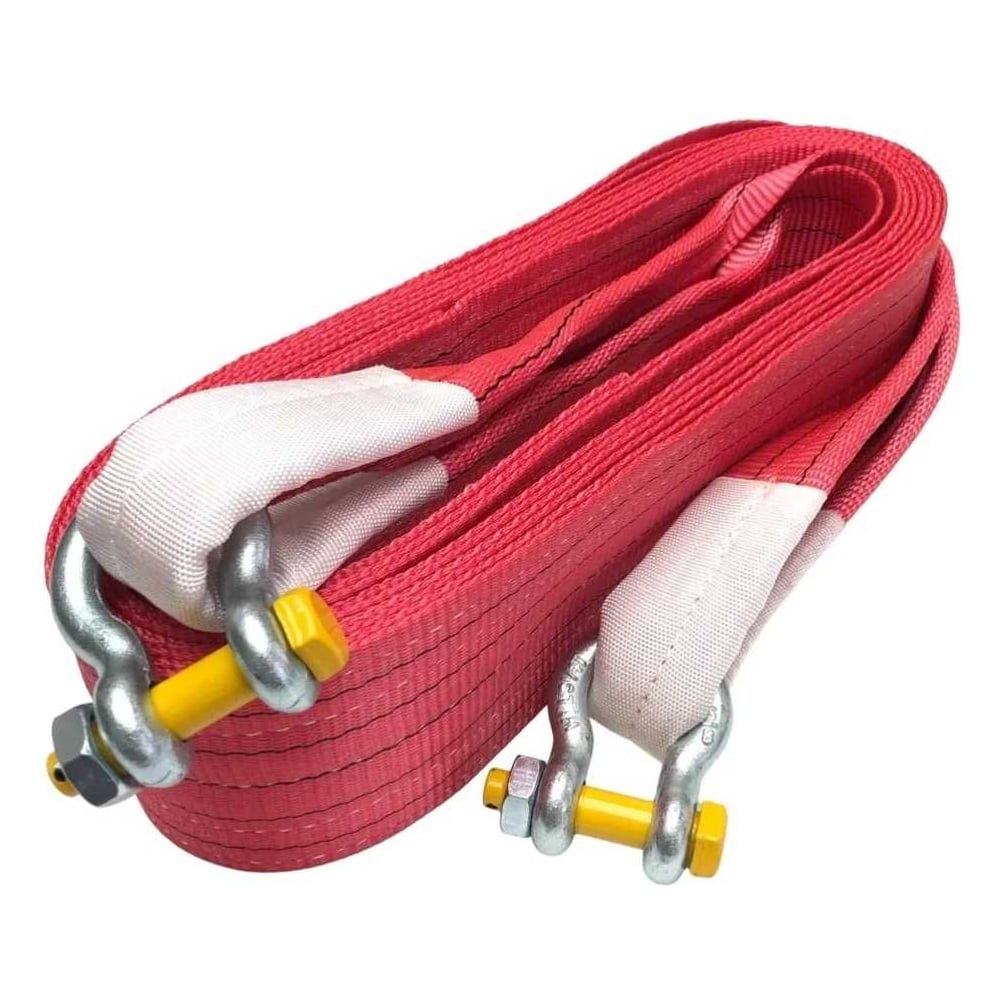 Изображение товара Буксировочный текстильный трос GPR ООО ГРУЗОПОДЪЕМНЫЕ РЕШЕНИЯ 30т 6м скоба-скоба G-209